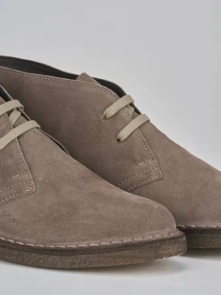 New Anfibi camoscio Uomo Anfibi