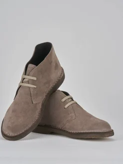 New Anfibi camoscio Uomo Anfibi