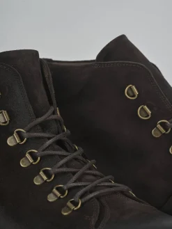 New Anfibi camoscio testa Uomo Anfibi