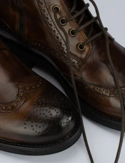 Discount Anfibi pelle Uomo Anfibi