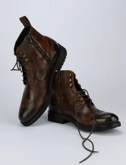 Discount Anfibi pelle Uomo Anfibi