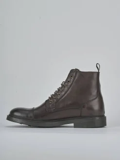 Hot Anfibi pelle testa Uomo Anfibi