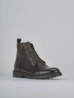 Hot Anfibi pelle testa Uomo Anfibi