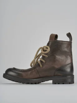 New Anfibi pelle testa Uomo Anfibi