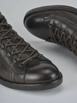 Discount Anfibi pelle testa Uomo Anfibi