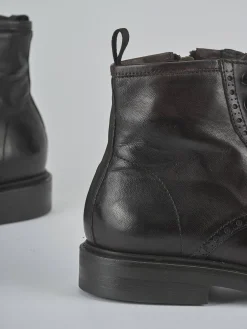 Outlet Anfibi pelle testa Uomo Anfibi