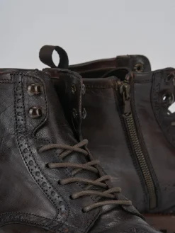 Best Anfibi pelle testa Uomo Anfibi