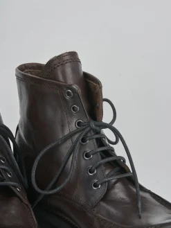 Hot Anfibi pelle testa Uomo Anfibi