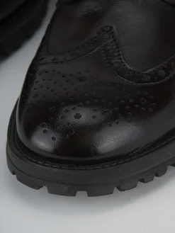 Anfibi pelle testa Uomo Anfibi