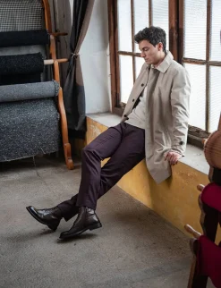 Online Anfibi pelle testa Uomo Anfibi