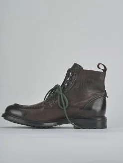 Hot Anfibi pelle testa Uomo Anfibi