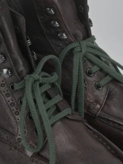 Hot Anfibi pelle testa Uomo Anfibi