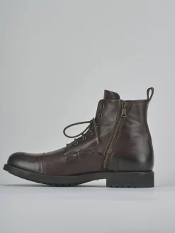 Hot Anfibi pelle testa Uomo Anfibi