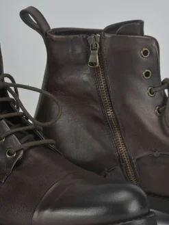 Hot Anfibi pelle testa Uomo Anfibi