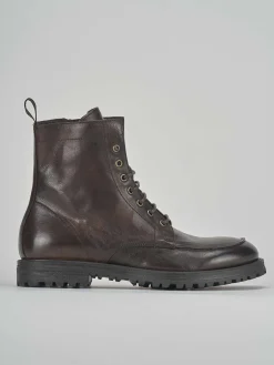 Hot Anfibi pelle testa Uomo Anfibi