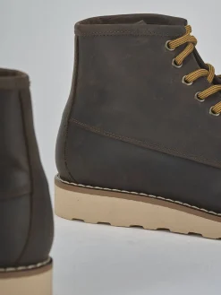 Anfibi pelle testa Uomo Anfibi