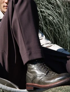 Best Anfibi pelle Uomo Anfibi