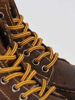 Anfibi tacco 1cm camoscio Donna Anfibi