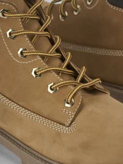 Clearance Anfibi tacco 1cm nabuk Uomo Anfibi