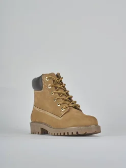 Sale Anfibi tacco 1cm nabuk Donna Anfibi