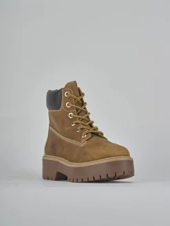 Sale Anfibi tacco 3cm nabuk Donna Anfibi