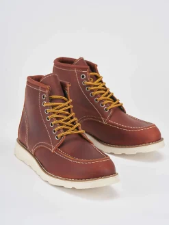 Outlet Anfibi tacco 1cm nabuk Donna Anfibi