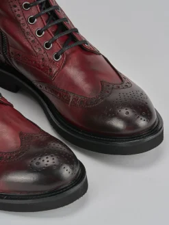 Online Anfibi tacco 2cm pelle bordo' Donna Anfibi