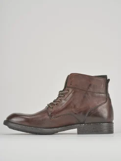 Discount Anfibi tacco 1cm pelle Uomo Anfibi