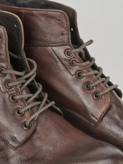 Discount Anfibi tacco 1cm pelle Uomo Anfibi