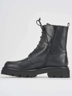 Best Anfibi tacco 2cm pelle Donna Anfibi