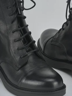 Sale Anfibi tacco 3cm pelle Donna Anfibi