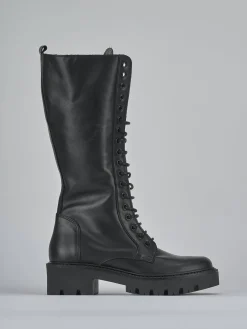 Sale Anfibi tacco 3cm pelle Donna Anfibi