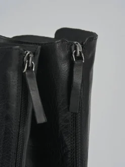 Best Anfibi tacco 2cm pelle Donna Anfibi