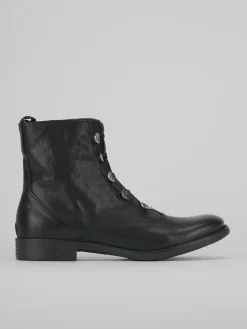 Clearance Anfibi tacco 3cm pelle Donna Anfibi