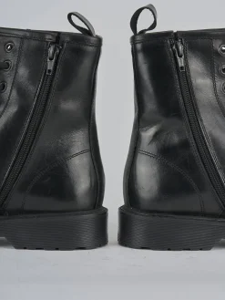 Anfibi tacco 2cm pelle Donna Anfibi