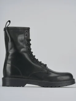 Sale Anfibi tacco 2cm pelle Donna Anfibi