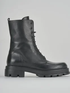 Best Anfibi tacco 3cm pelle Donna Anfibi