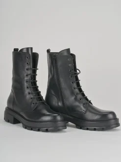 Best Anfibi tacco 3cm pelle Donna Anfibi