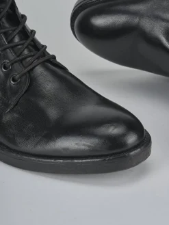 Best Anfibi tacco 1cm pelle Uomo Anfibi