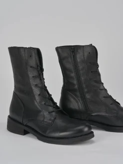 Best Anfibi tacco 2cm pelle Donna Anfibi