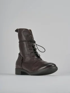 Sale Anfibi tacco 1cm pelle testa Donna Anfibi