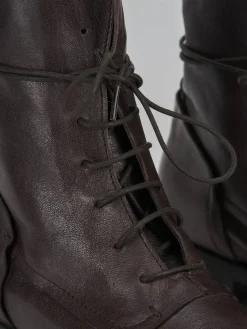 Sale Anfibi tacco 1cm pelle testa Donna Anfibi