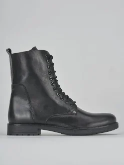 New Anfibio tacco 2 cm pelle Donna Anfibi