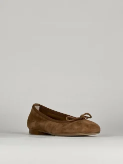 Outlet Ballerina tacco 1 cm camoscio Donna Ballerine