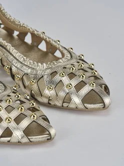 Discount Ballerina tacco 2 cm laminato Donna Ballerine