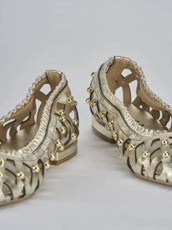 Discount Ballerina tacco 2 cm laminato Donna Ballerine