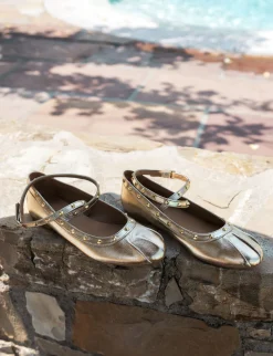 Sale Ballerina tacco 1 cm pelle Donna Ballerine