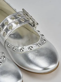 Clearance Ballerina tacco 1cm pelle Donna Ballerine