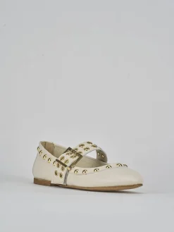 Clearance Ballerina tacco 1cm pelle Donna Ballerine