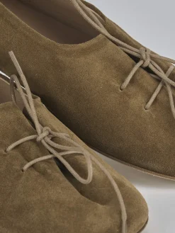 Online Ballerine tacco 1cm camoscio Donna Ballerine